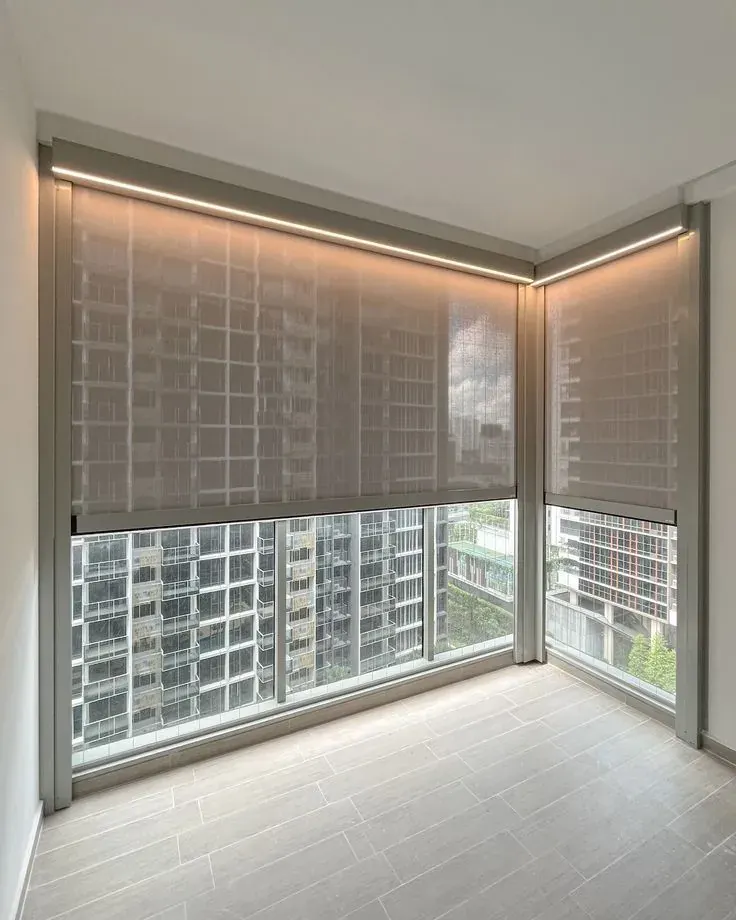 Custom shades measured and installed in Mooresville